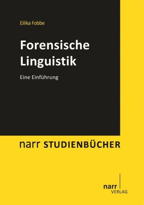 Eilika Fobbe: Forensische Linguistik, Buch