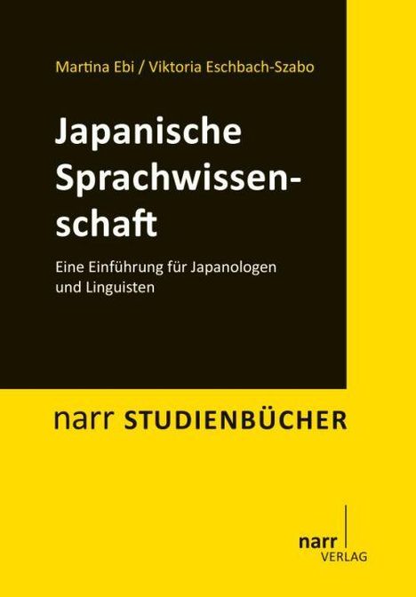 Martina Ebi: Japanische Sprachwissenschaft, Buch