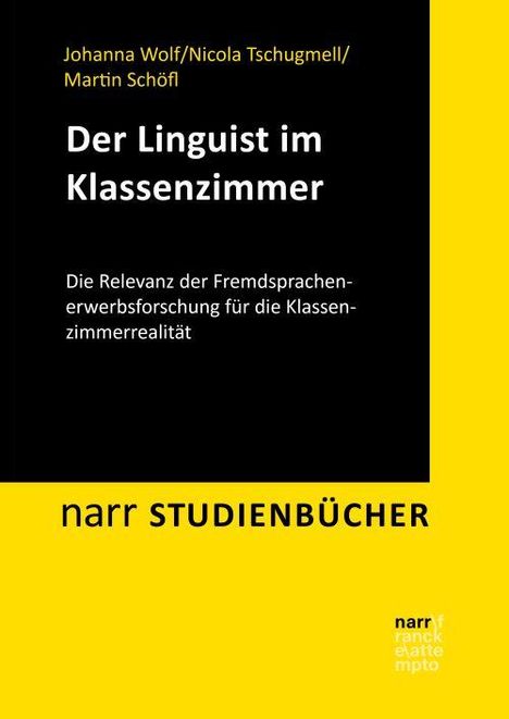 Johanna Wolf: Pädagogik trifft Linguistik: Fremdsprachen im Klassenzimmer, Buch