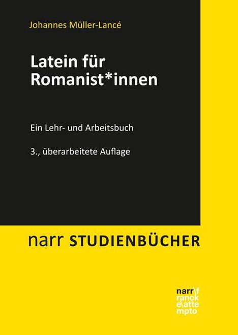 Johannes Müller-Lancé: Latein für Romanist*innen, Buch