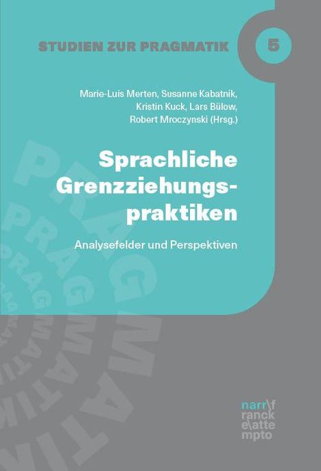 Sprachliche Grenzziehungspraktiken, Buch