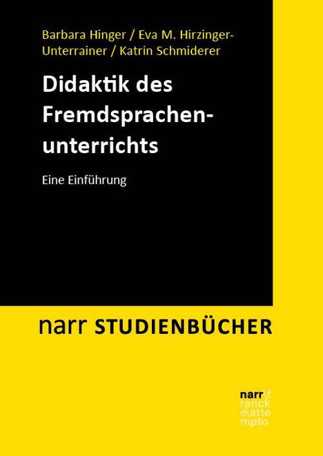 Barbara Hinger: Didaktik des Fremdsprachenunterrichts, Buch