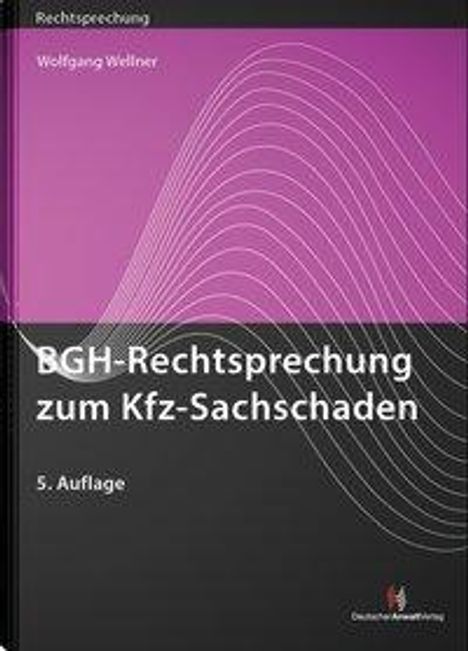 Wolfgang Wellner: Wellner, W: BGH-Rechtsprechung zum Kfz-Sachschaden, Buch