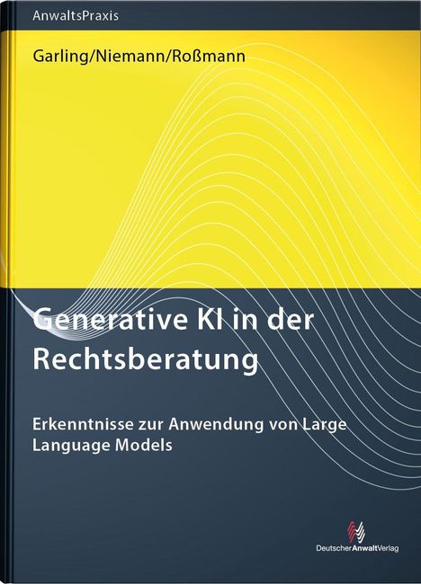 Sophie Garling: Generative KI in der Rechtsberatung, Buch