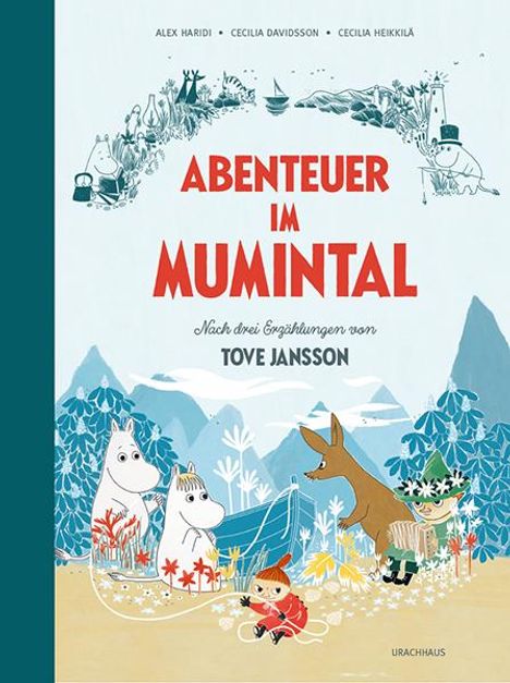 Alex Haridi: Abenteuer im Mumintal, Buch