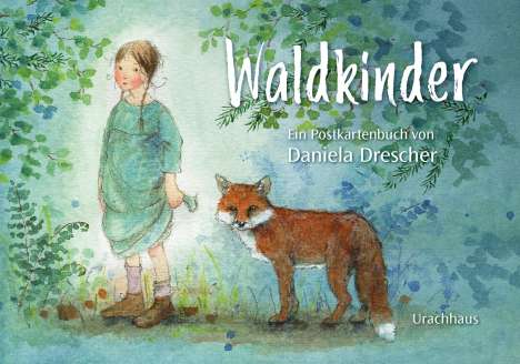 Daniela Drescher: Postkartenbuch 'Waldkinder', Buch