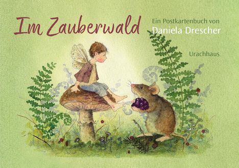 Daniela Drescher: Postkartenbuch 'Im Zauberwald', Buch