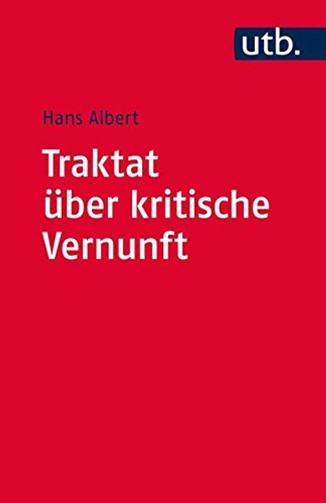 Hans Albert: Traktat über kritische Vernunft, Buch