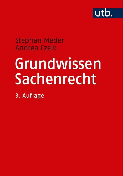 Stephan Meder: Meder, S: Grundwissen Sachenrecht, Buch