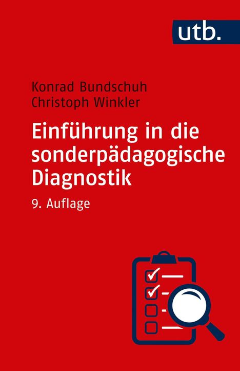 Konrad Bundschuh: Einführung in die sonderpädagogische Diagnostik, Buch