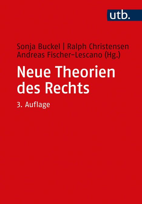 Neue Theorien des Rechts, Buch