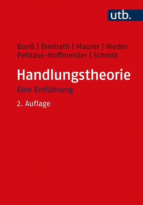 Wolfgang Bonß: Handlungstheorie, Buch