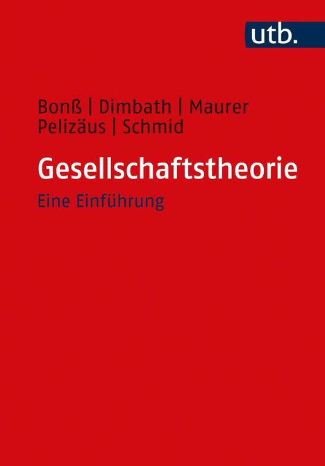 Wolfgang Bonß: Gesellschaftstheorie, Buch