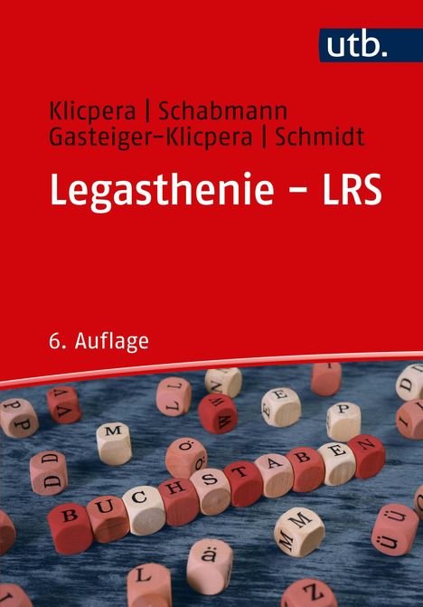Christian Klicpera: Legasthenie - LRS, Buch