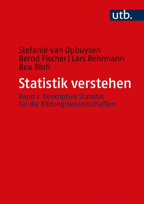 Stefanie van Ophuysen: Statistik verstehen, Band 1, Buch