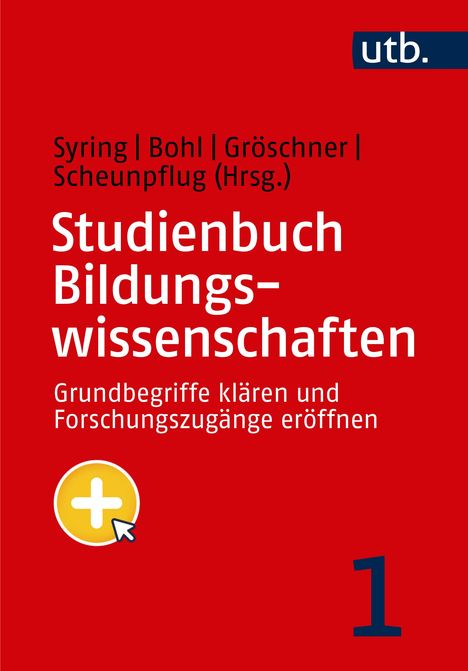 Studienbuch Bildungswissenschaften (Band 1), Buch