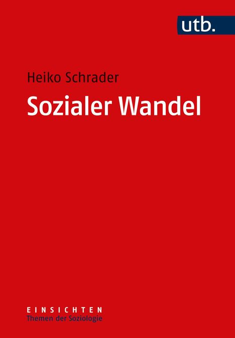 Heiko Schrader: Sozialer Wandel, Buch