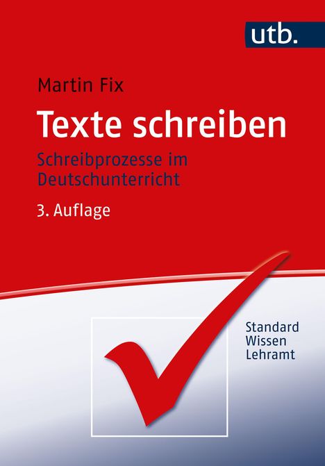 Martin Fix: Texte schreiben, Buch