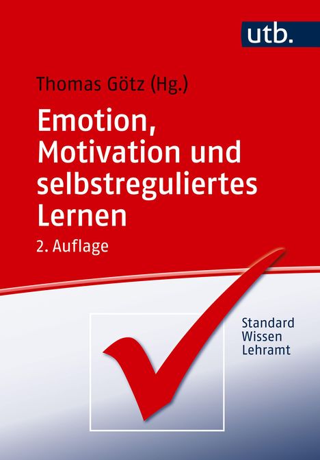 Emotion, Motivation und selbstreguliertes Lernen, Buch