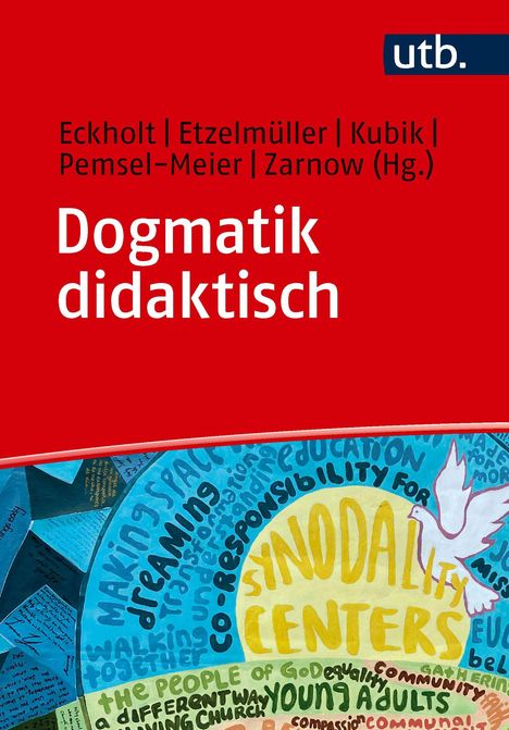 "Dogmatik didaktisch" ist der Titel. Autoren: Eckholt, Etzelmüller, Kubik, Pemsel-Meier, Zarnow. Unten bunte Illustration.