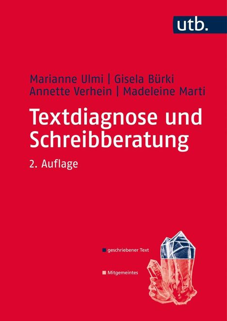 Marianne Ulmi: Textdiagnose und Schreibberatung, Buch