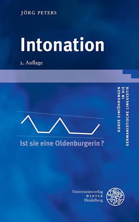 Jörg Peters: Intonation, Buch