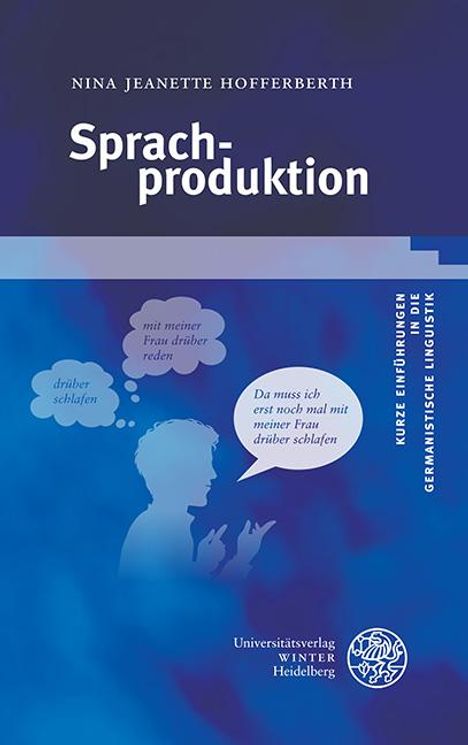 Nina Jeanette Hofferberth: Sprachproduktion, Buch