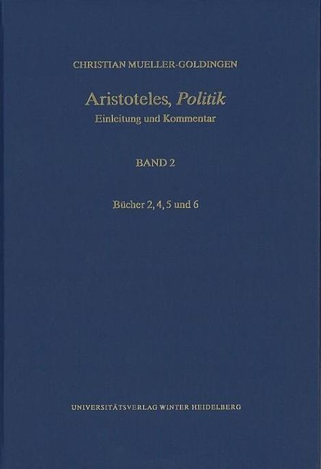 Christian Mueller-Goldingen: Mueller-Goldingen, C: Bücher 2, 4, 5 und 6, Buch