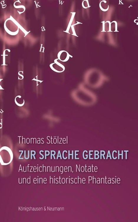 Thomas Stölzel: Stölzel, T: Zur Sprache gebracht, Buch