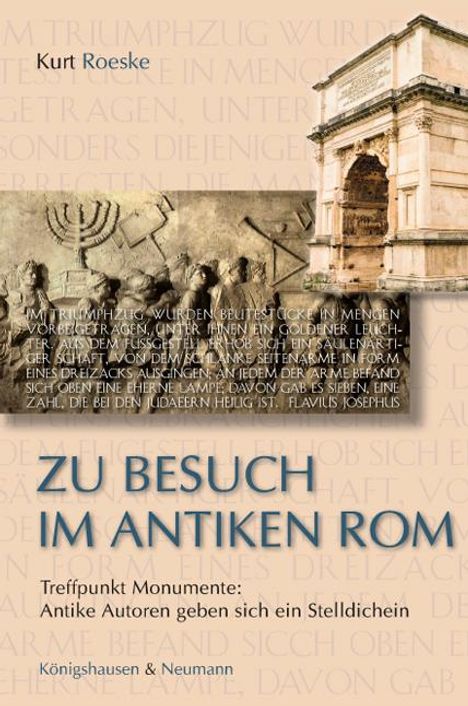 Kurt Roeske: Zu Besuch im antiken Rom, Buch