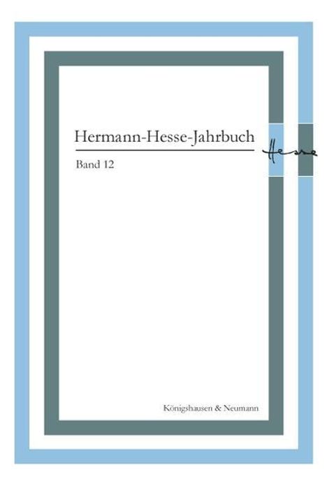 Hermann-Hesse-Jahrbuch, Bd 12, Buch