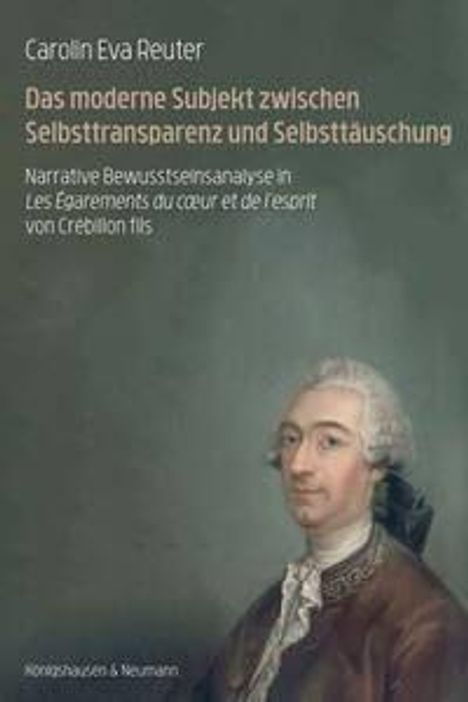 "Das moderne Subjekt zwischen Selbsttransparenz und Selbsttäuschung." Illustration mit Porträt eines eleganten Mannes.