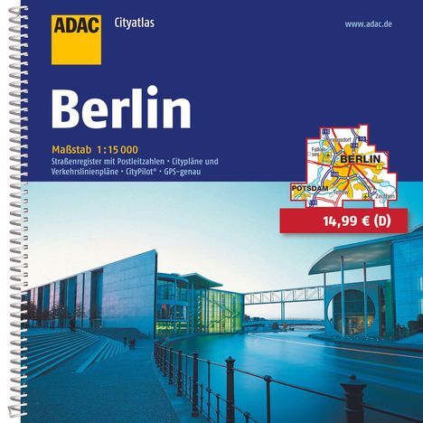 ADAC CityAtlas Berlin, Buch