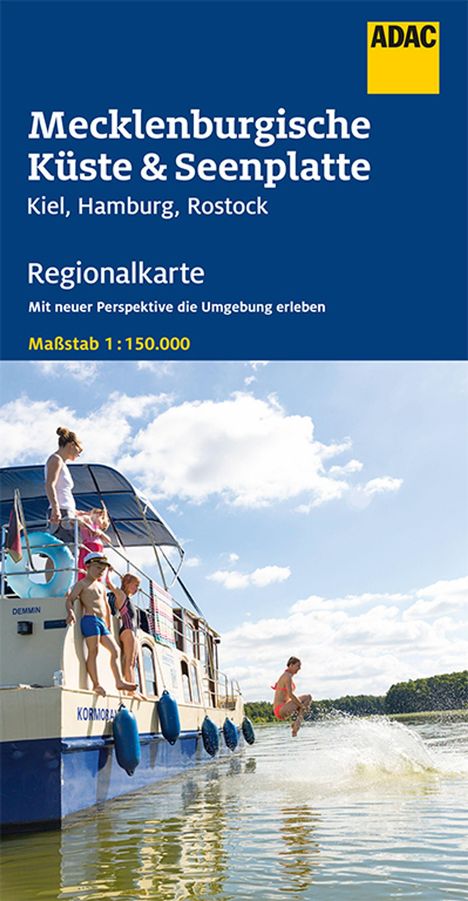 ADAC Regionalkarte Deutschland Blatt 2 Mecklenburgische Küste und Seenplatte, Karten