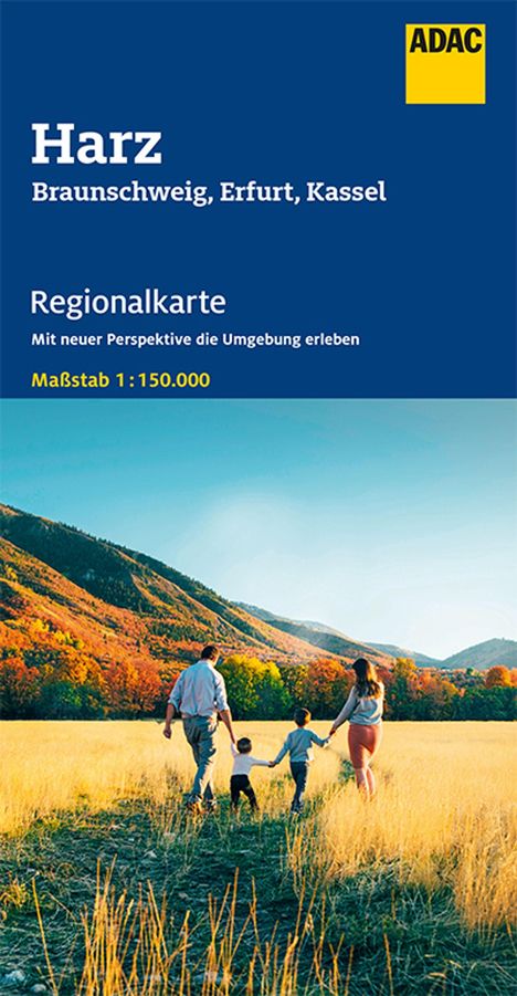 ADAC Regionalkarte Blatt 8 Harz 1:150 000, Karten