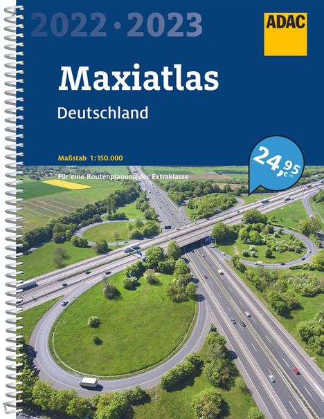 ADAC MaxiAtlas Deutschland 2022/2023 1:150 000, Buch