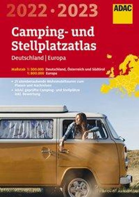 ADAC Camping- und Stellplatzatlas Deutschland/Europa 2022/20, Buch