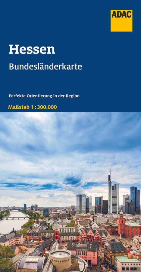 ADAC BundesländerKarte Deutschland Blatt 7 Hessen 1:300 000, Karten