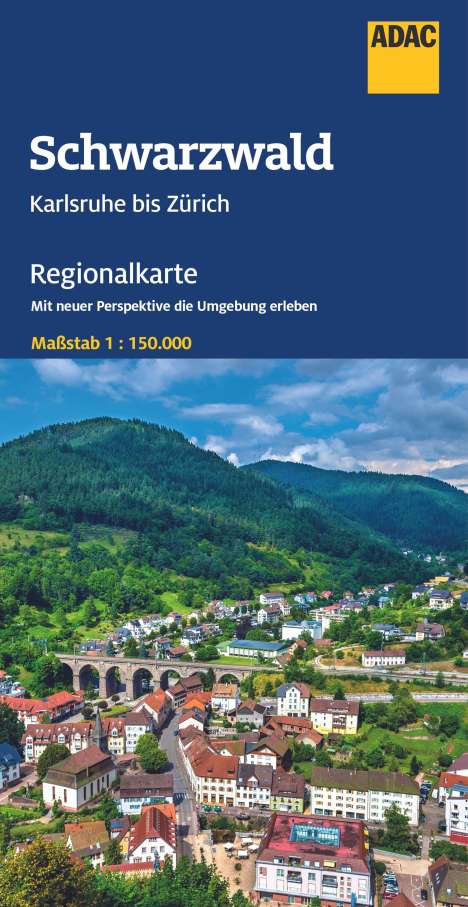 ADAC Regionalkarte 14 Schwarzwald 1:150.000, Karten