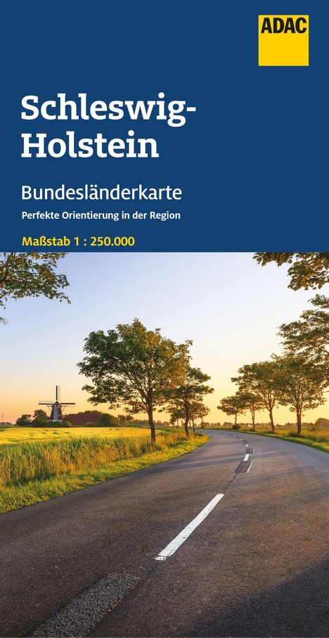 ADAC Bundesländerkarte Deutschland 01 Schleswig-Holstein 1:250.000, Karten