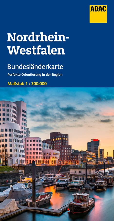 ADAC Bundesländerkarte Deutschland 06 Nordrhein-Westfalen 1:300.000, Karten