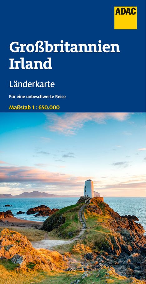 ADAC Länderkarte Großbritannien, Irland 1:650.000, Karten