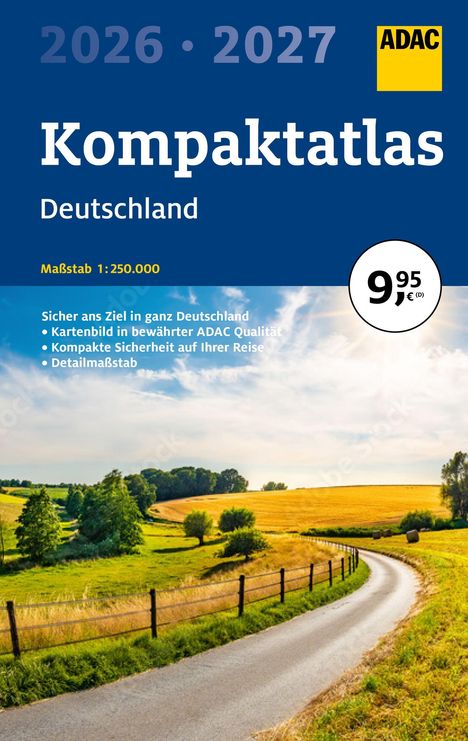 ADAC Kompaktatlas 2026/2027 Deutschland 1:250.000, Buch