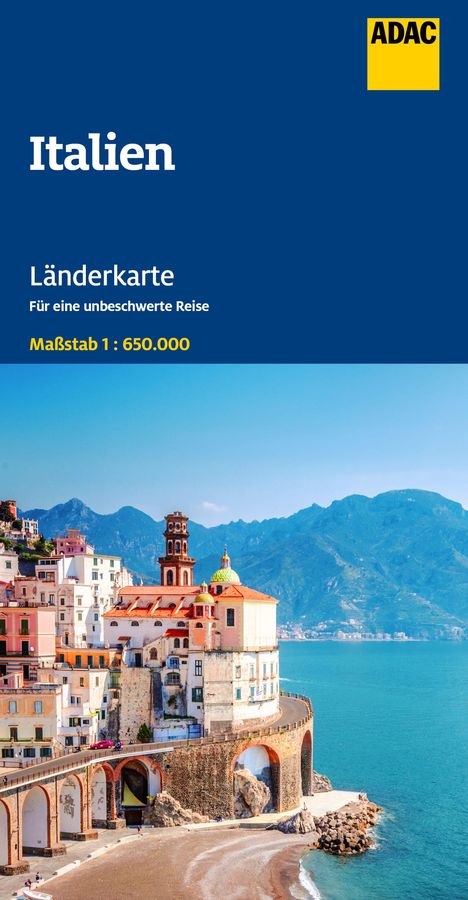 ADAC Länderkarte Italien 1:650.000, Karten