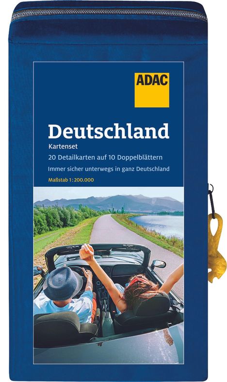 ADAC StraßenKarten Kartenset Deutschland 2021/2022 1:200.000, Karten