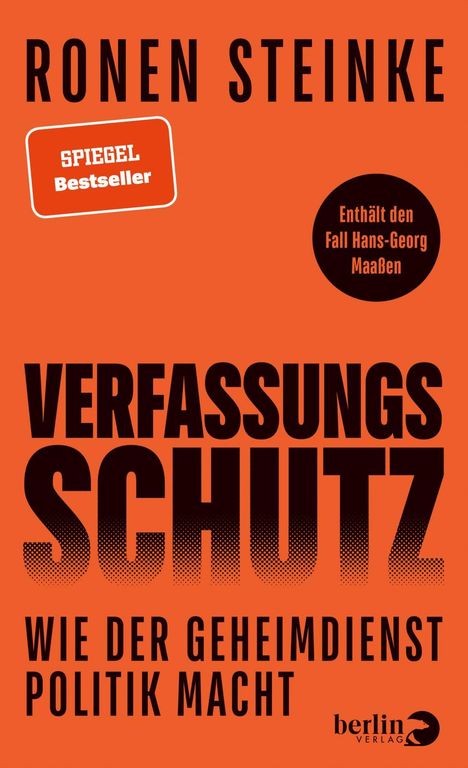 Ronen Steinke: Verfassungsschutz, Buch