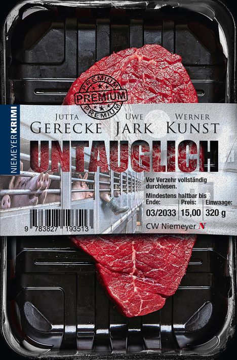 Jutta Gerecke: Untauglich, Buch