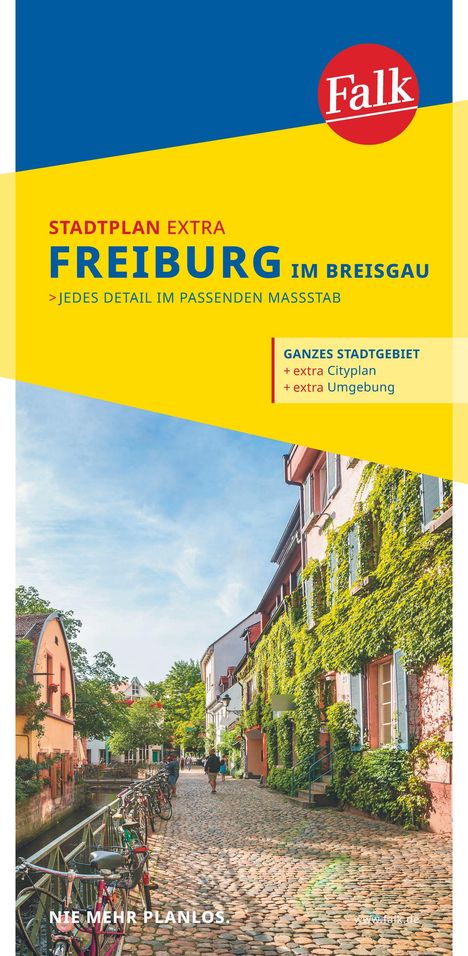 Falk Stadtplan Extra Freiburg 1:17.500, Karten