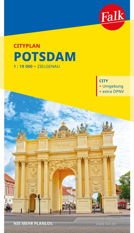 Falk Cityplan Potsdam 1:19.000, Karten