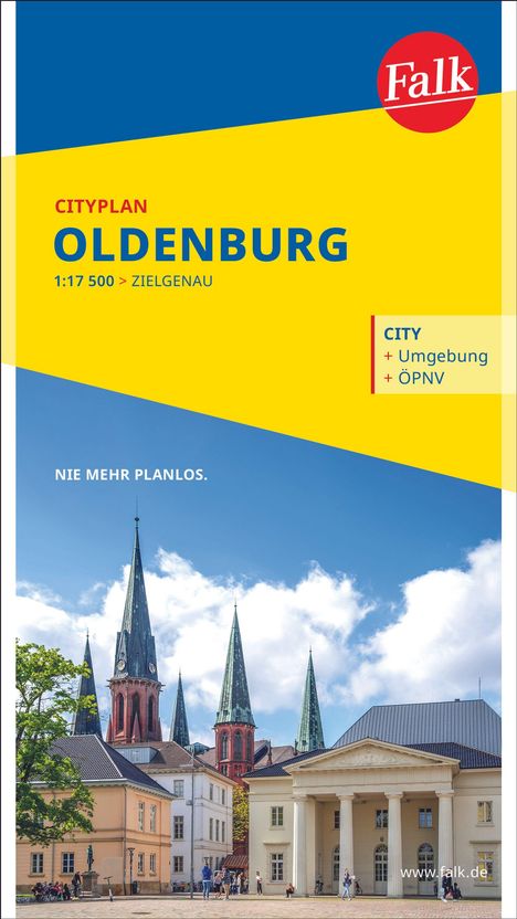 Falk Cityplan Oldenburg 1:16.000, Karten